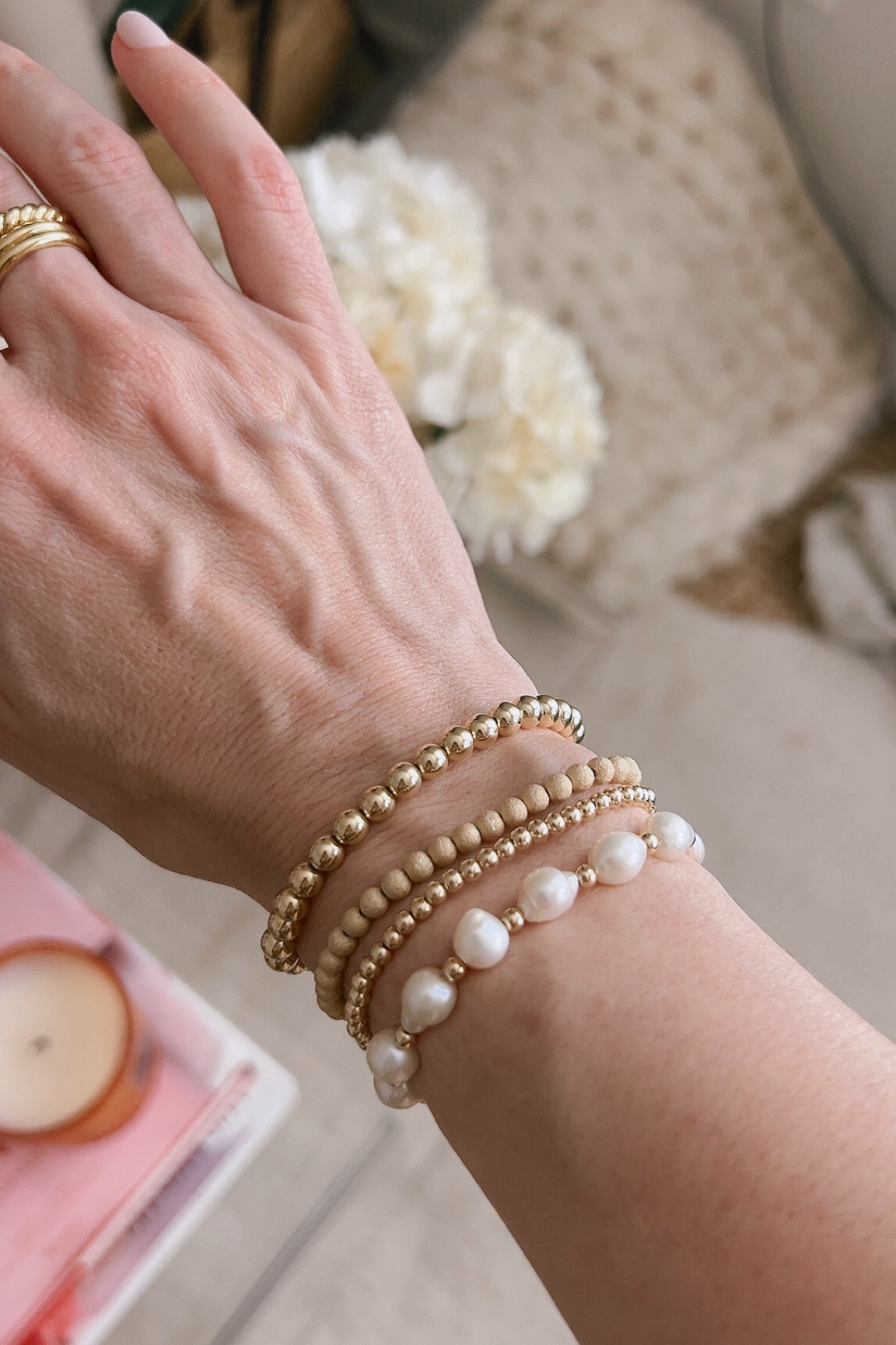 Todays bracelet stack 

#LTKOver40