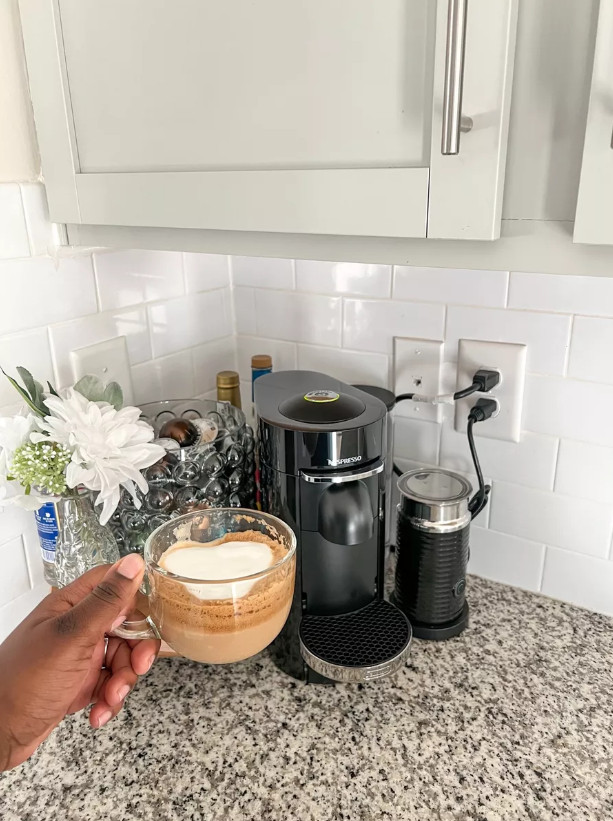 This is your sign to make coffee at home. Here's my coffee corner at home 

 #LTKHome