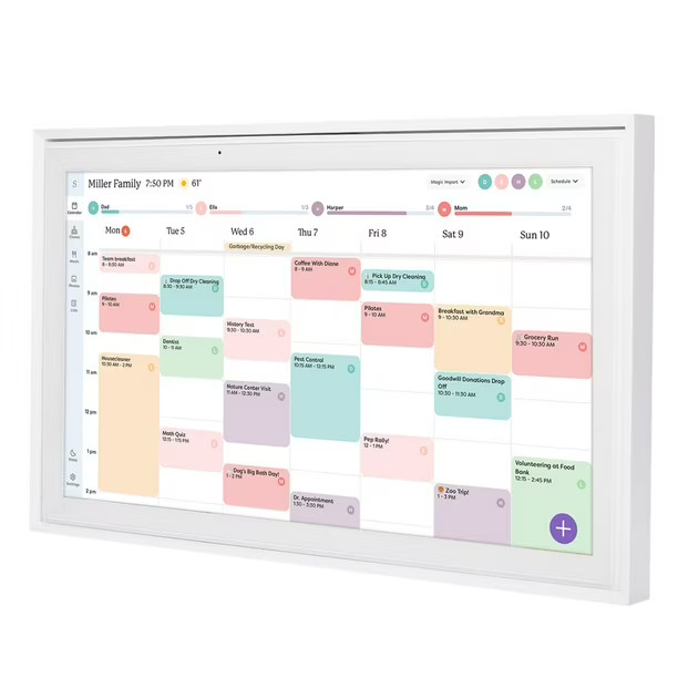 Skylight 15" Touchscreen Calendar & Organizer + 3 Year Photo & Videos | Sam's Club