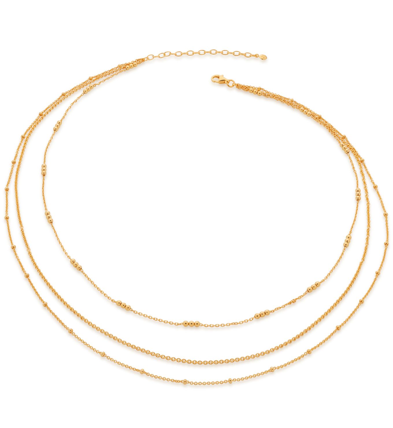Layered Chain Necklace | Monica Vinader (US)