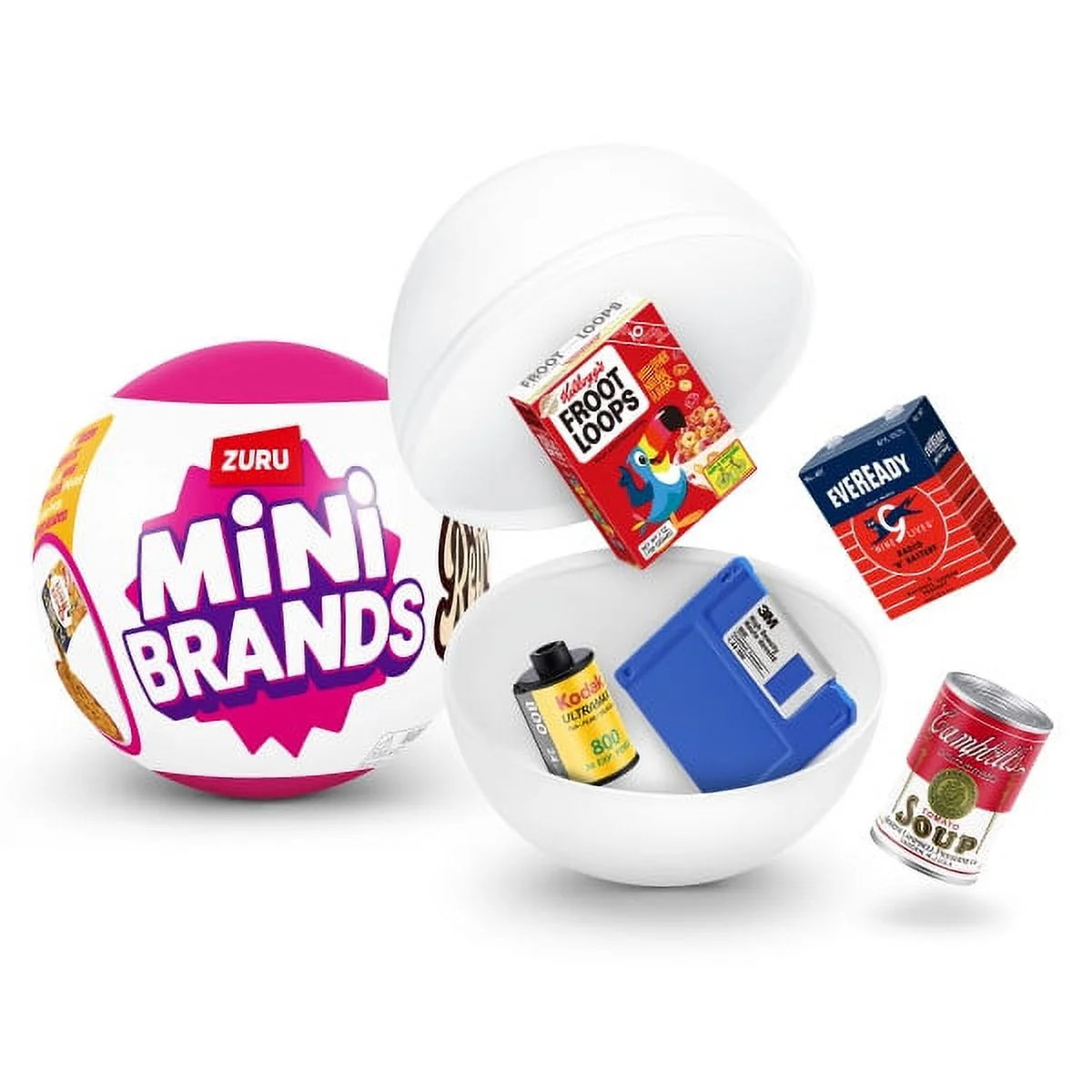 Mini Brands Retro Capsule, Novelty Unbox Surprise, Capsule by ZURU, Ages 3+ | Walmart (US)