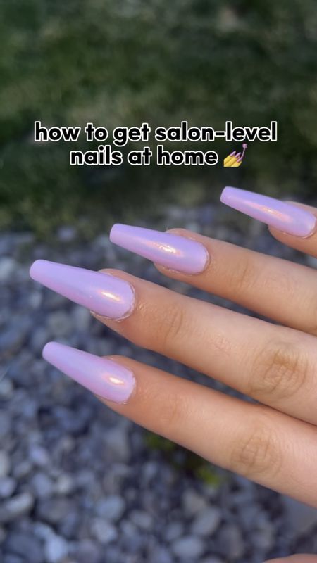 How to get salon nails at home, Easy DIY tips for gel x nails. Step by step tutorial  

#LTKbeauty #LTKunder50 #LTKstyletip