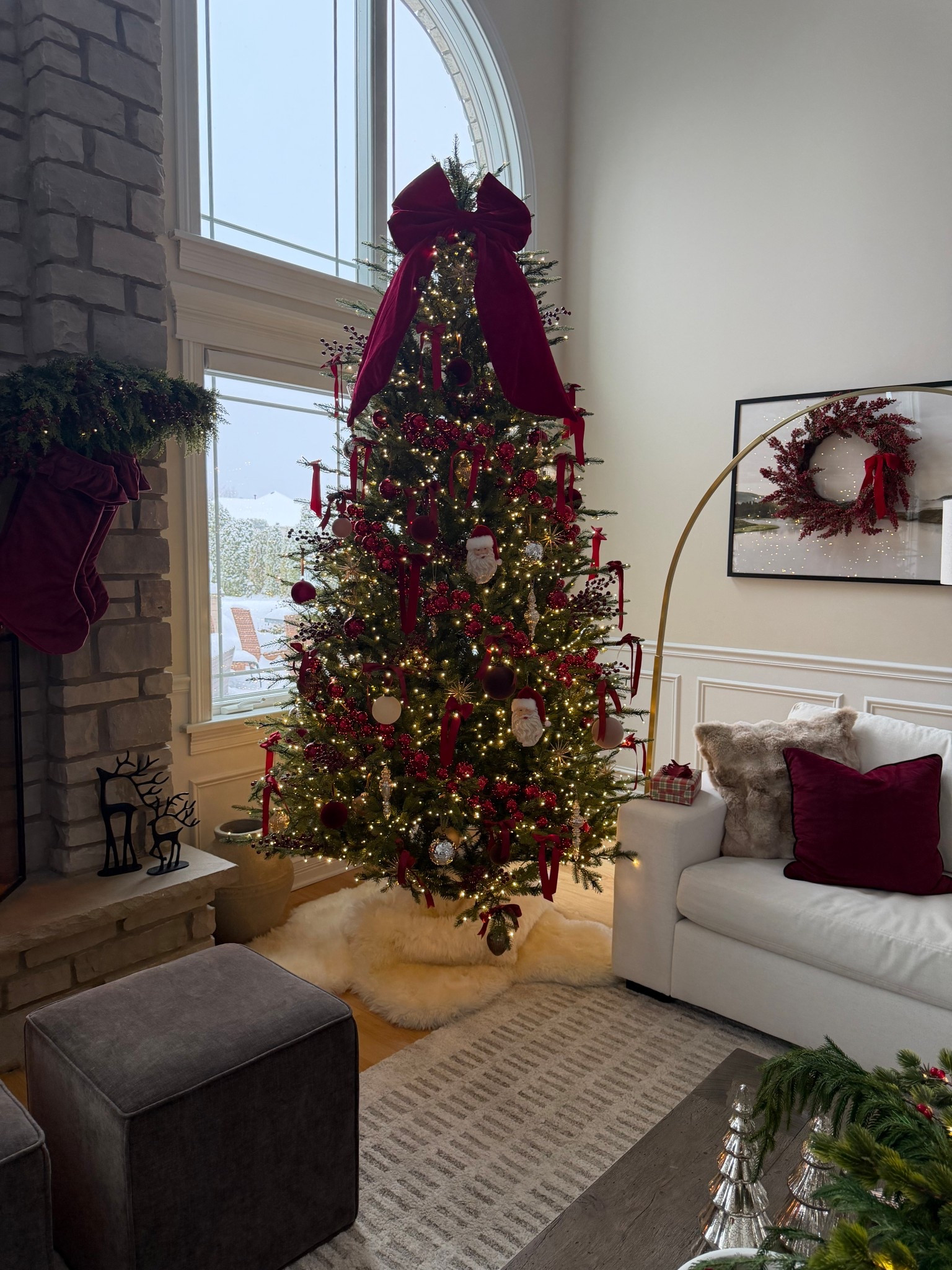 Our Classic Christmas Tree in our Great room! 

#LTKSeasonal #LTKHoliday #LTKHome