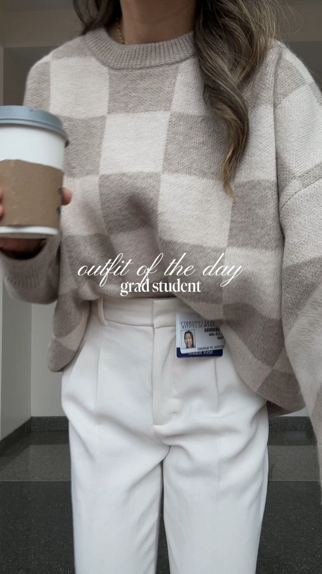 neutral outfit #oakandfort #aritzia #newbalance #neutrals