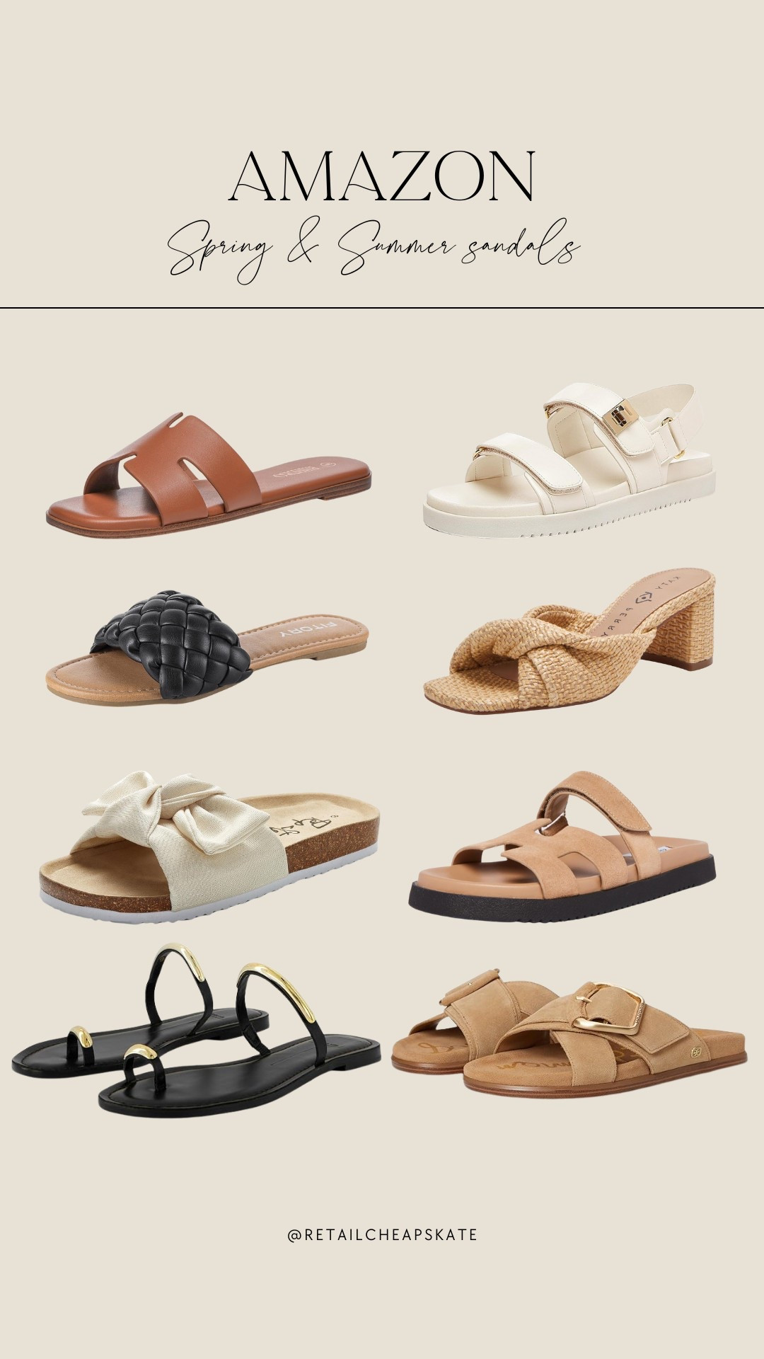 Amazon Spring & Sunmer sandals!

#summerfashion #springfashion #sandals #amazonfashion 

#LTKShoeCrush #LTKStyleTip