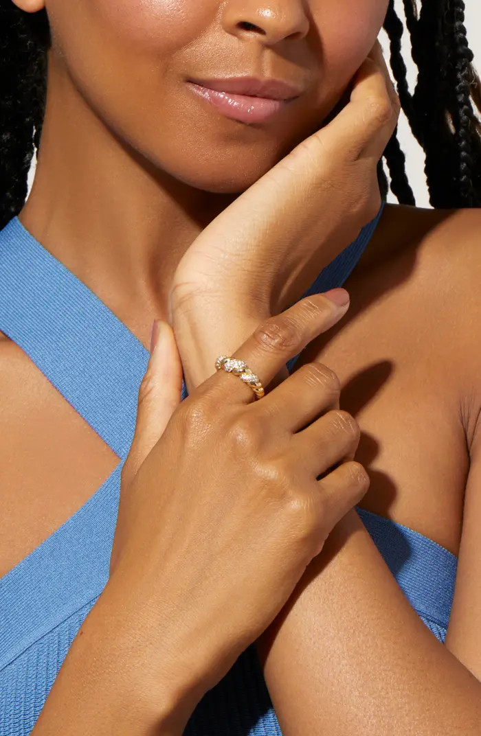 Ana Luisa Rope Ring - Rope Pave | Nordstrom | Nordstrom