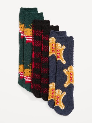 Cozy Crew Socks 3-Pack for Men | Old Navy (US)