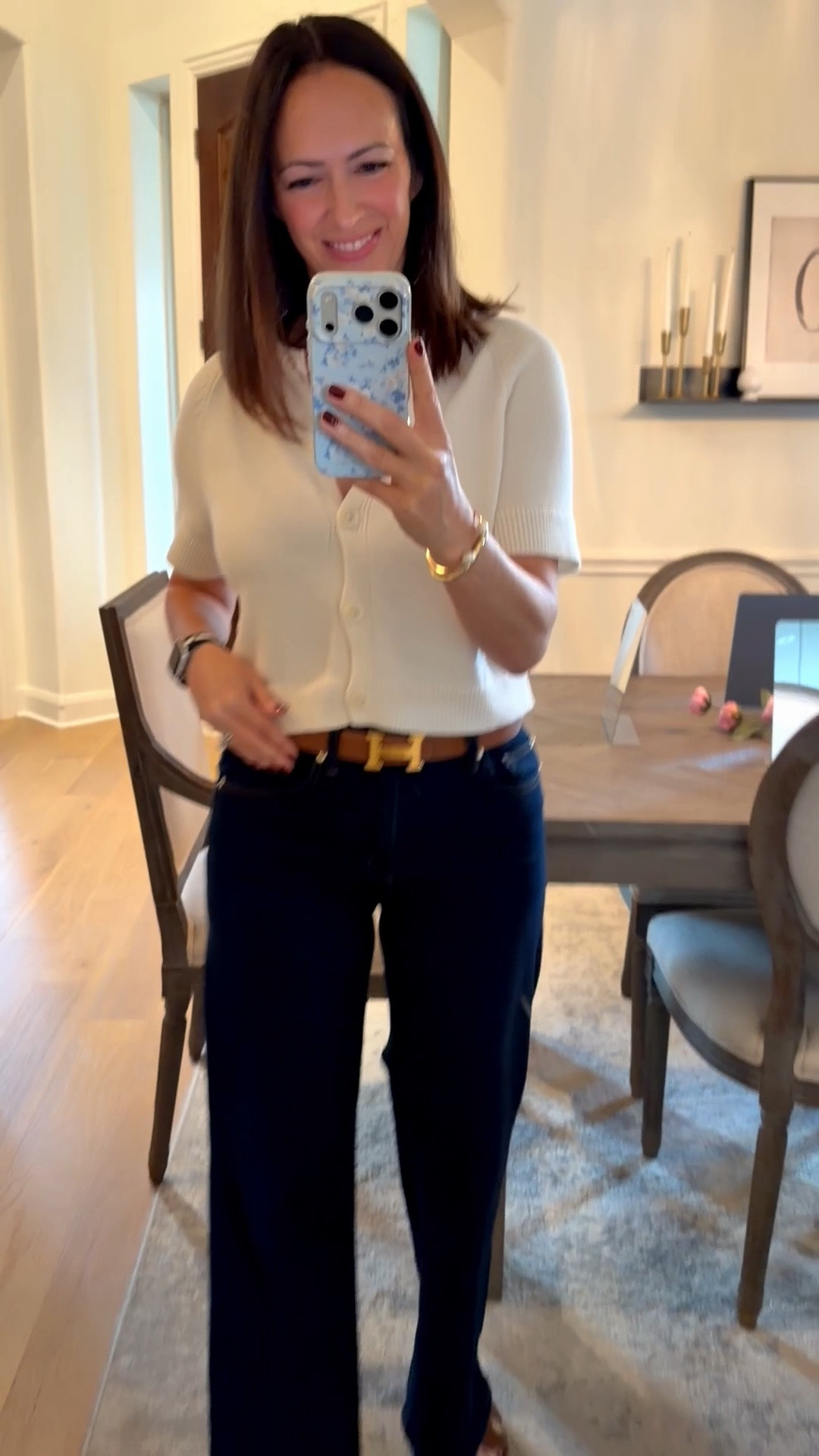 Loving these new jeans!!

#LTKootd #LTKOver40
