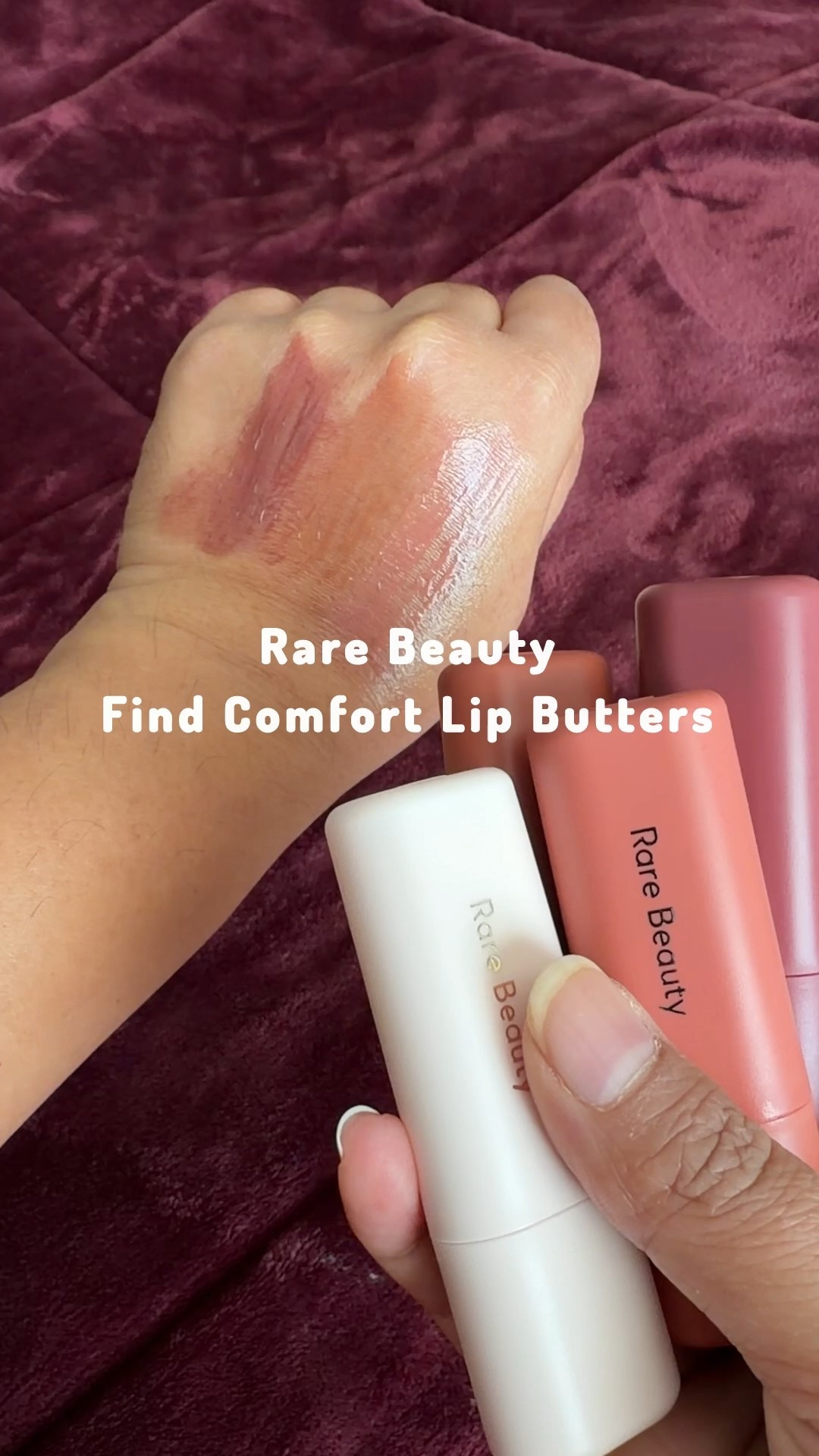 Bring comfort to your lips 🤍 Rare Beauty just added NEW lip butters to their Find Comfort line, rich in moisture yet totally weightless. Perfect for all-day wear or as your overnight lip mask 🌙  

Available in four dreamy shades (Easygoing, Loved, Friendly & Uplifting). Which one’s calling your name? 

Gifted. moisturizing lip care, overnight lip mask, tinted lip butter, hydrating lips, new beauty, beauty find, makeup swatches

#LTKGiftGuide #LTKBeauty #LTKFindsUnder50