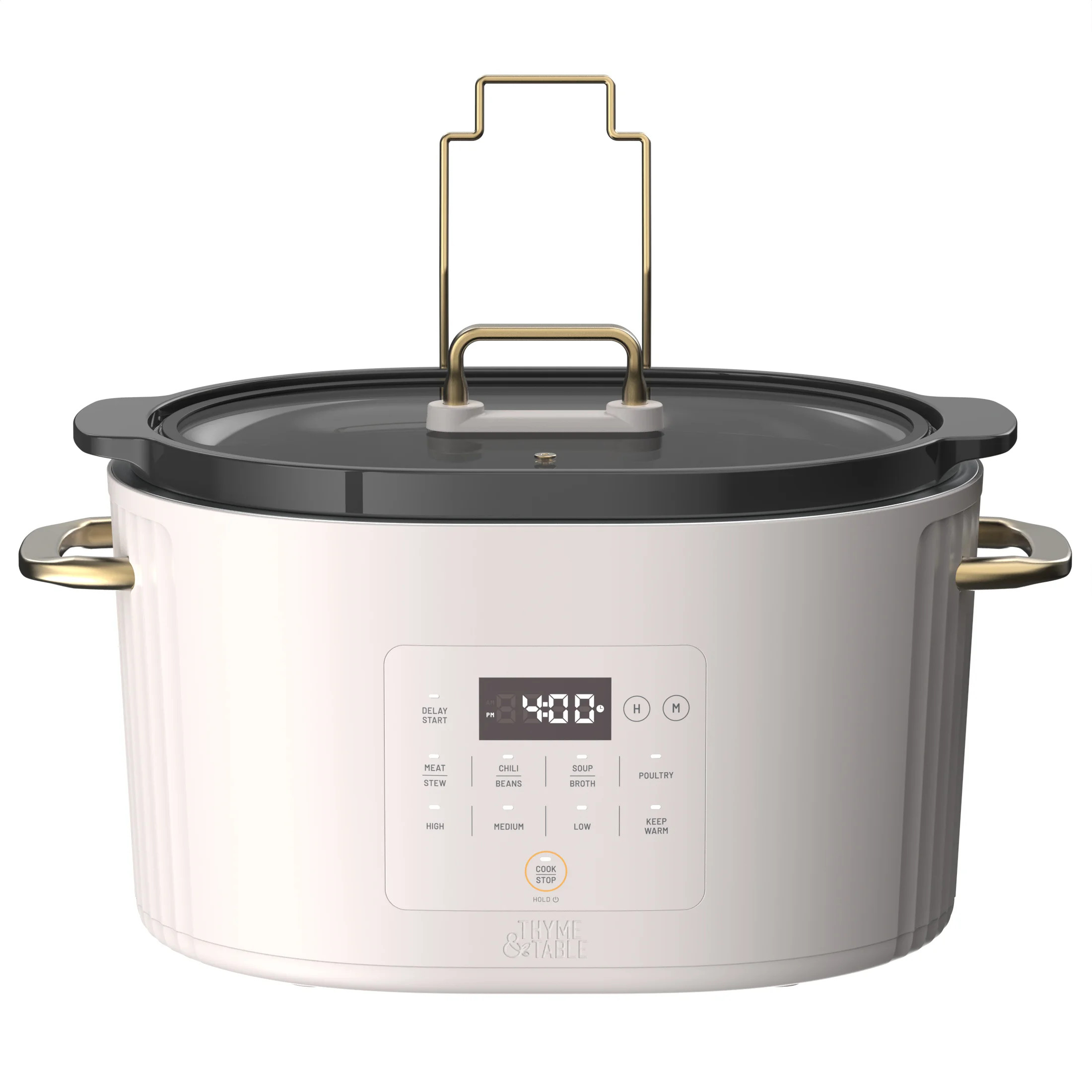 Thyme & Table 6QT Programmable Slow Cooker, Sand White | Walmart (US)