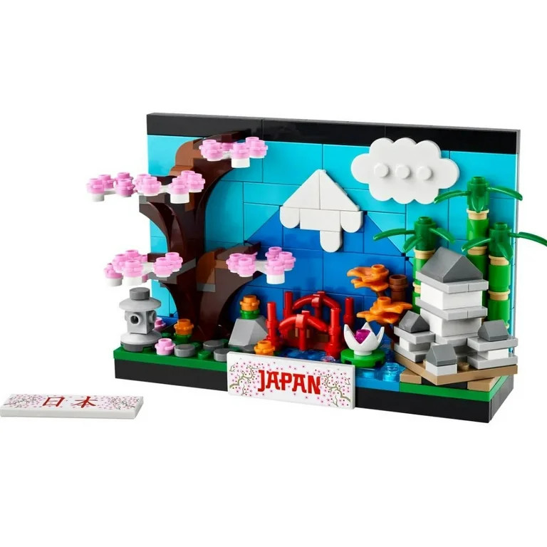 LEGO CREATOR 40713 Japan Postcard for Age 9+, 8.1 oz, 262 Piece | Walmart (US)