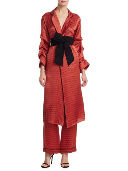 Johanna Ortiz - Infante Silk Kimono | Saks Fifth Avenue