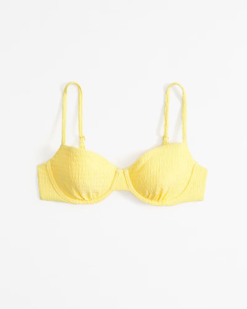 Women's 90s Clean Underwire Bikini Top | Women's Swimwear | Abercrombie.com | Abercrombie & Fitch (US)