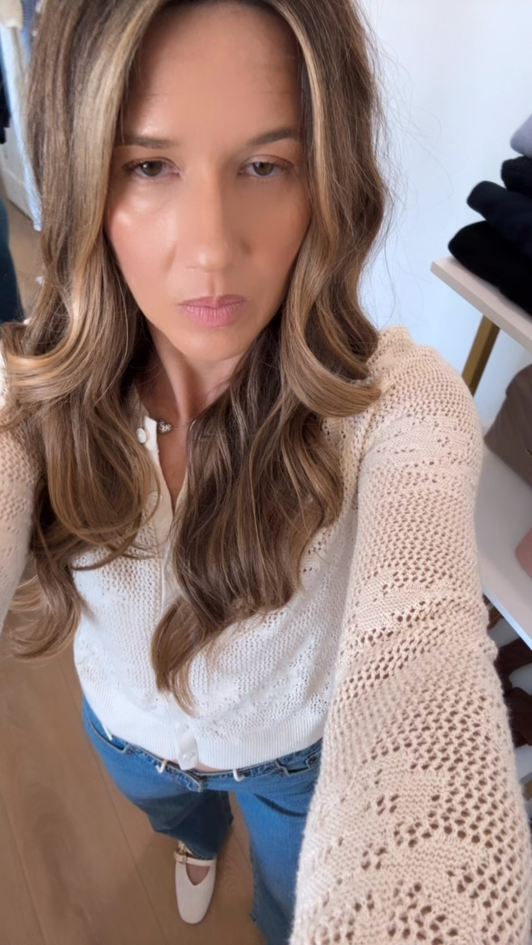 @abercrombie linen blend denim jeans 25 

#LTKSaleAlert #LTKOver40