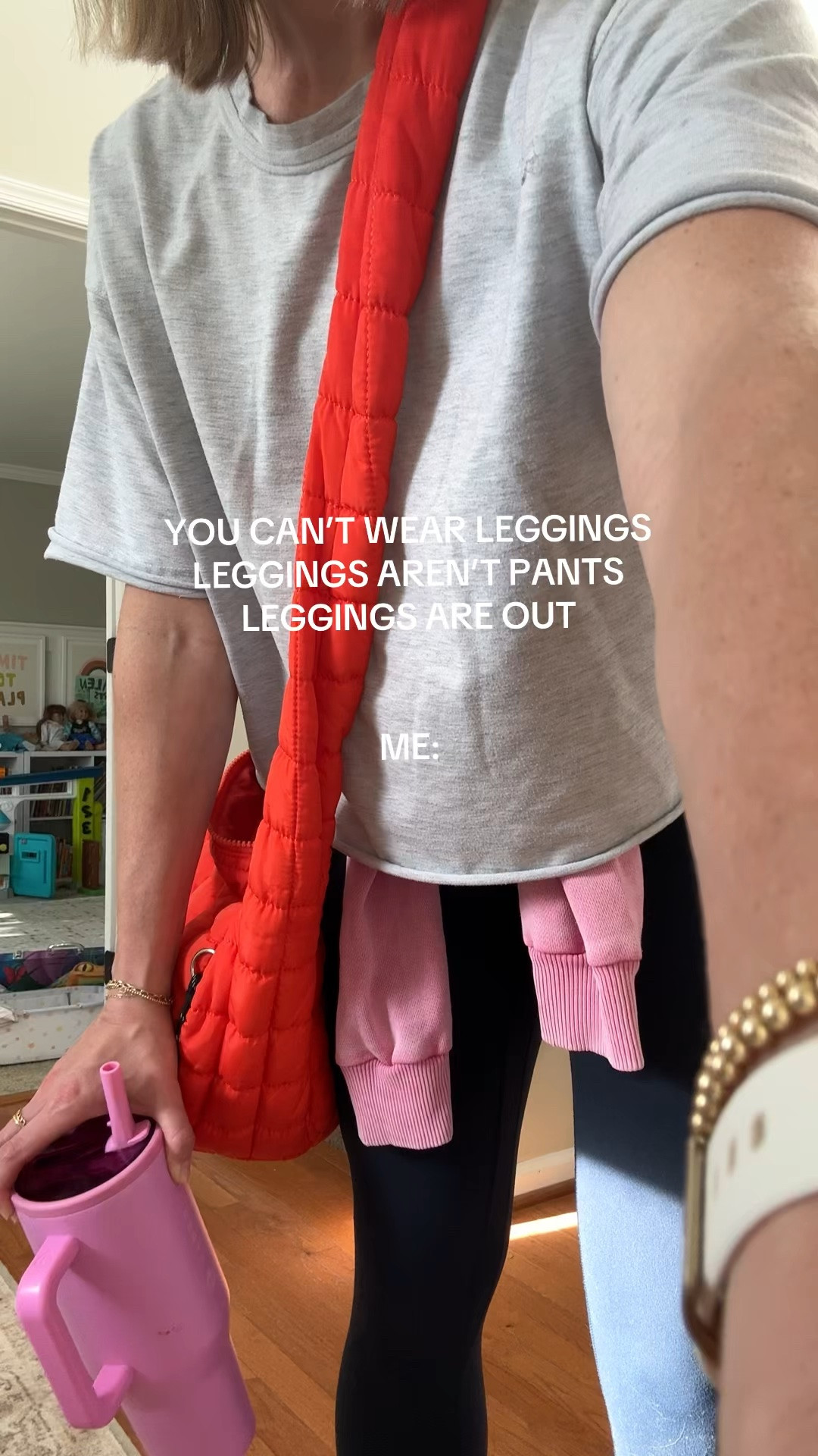 Ok fashion police come for me and my leggings 🤣

#LTKgrwm #LTKmomlife #LTKootd