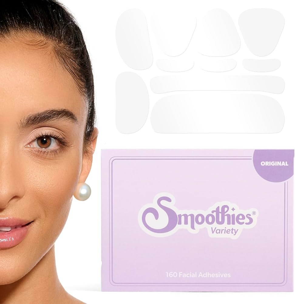 Smoothies Variety Wrinkle Patches for Face Overnight - Facial Patches for Forehead, Elevens, Crow... | Amazon (US)