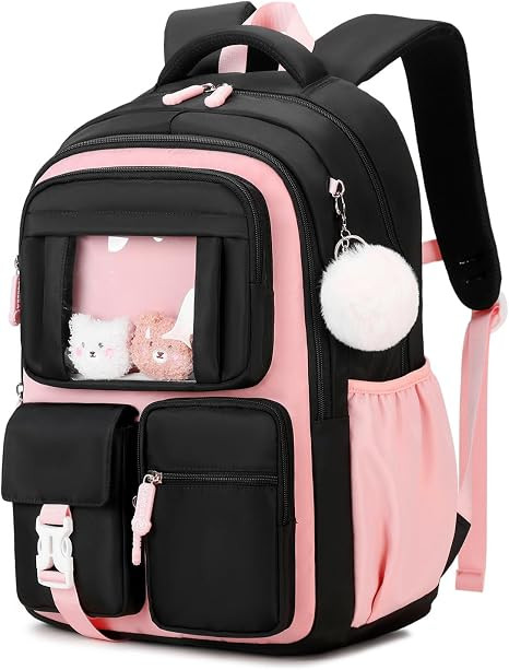 Kids Backpack for Girls School Bags for Middle School Students Book Bag for Elementary Primary Ka... | Amazon (US)