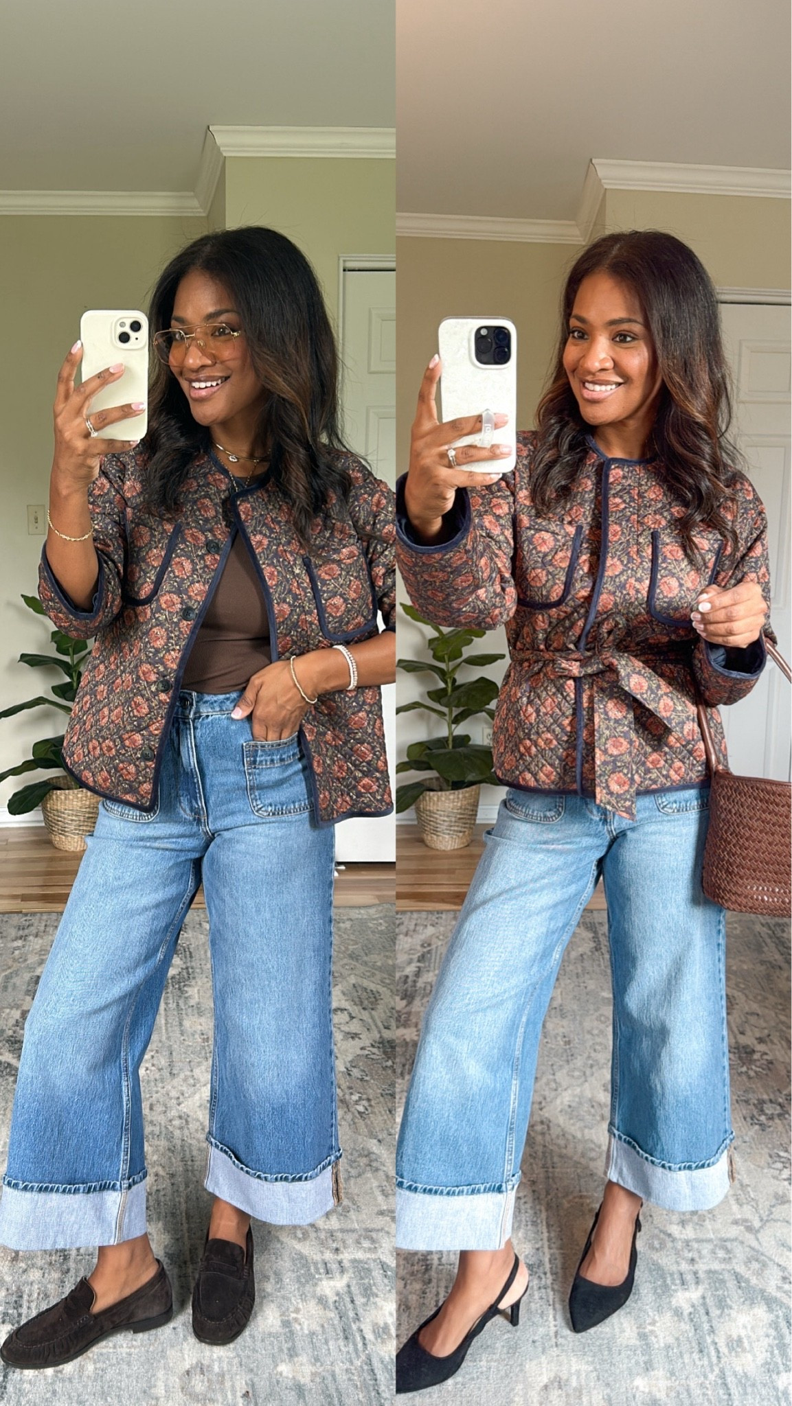 Wearing a small in the jacket. Linking similar styled jackets that are at a lower price point. My jeans are a size 4. I’m 5.5

#LTKgrwm #LTKdayinmylife #LTKOver40