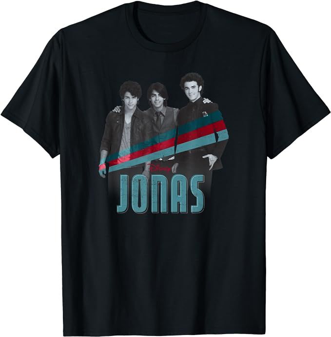 Disney Channel JONAS Nick Joe and Kevin T-Shirt | Amazon (US)