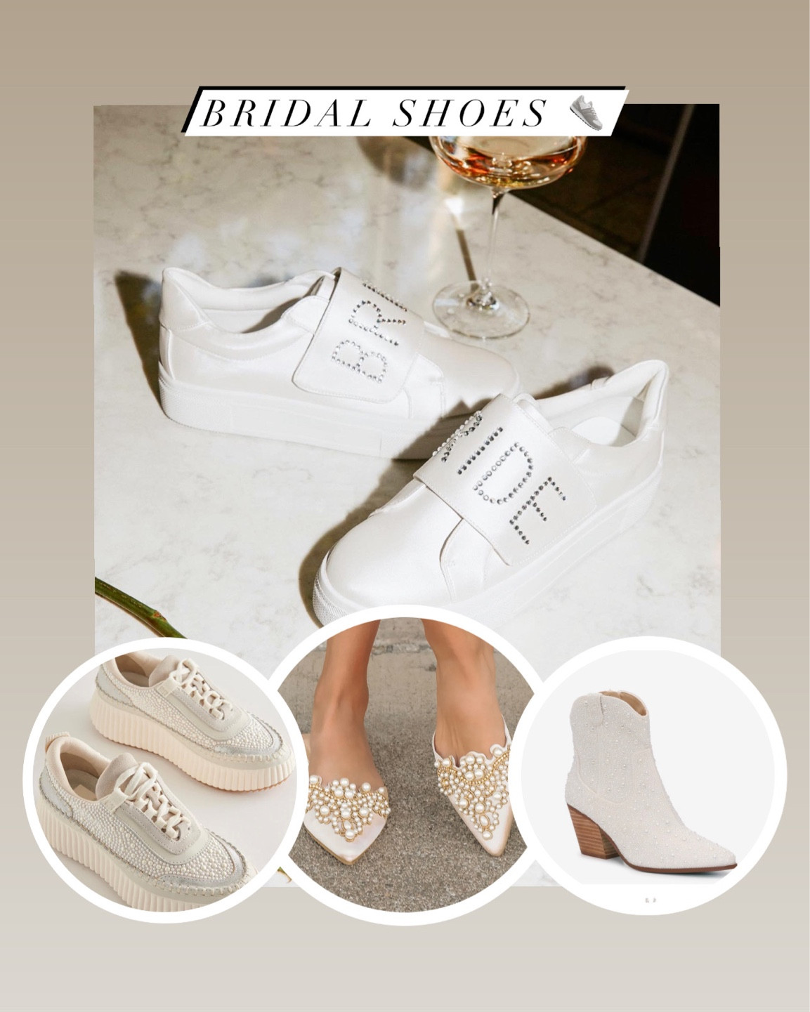 Bridal Shoes 👟 for comfort! Get ready to dance & enjoy your day!

#LTKwedding #LTKstyletip #LTKbeauty
