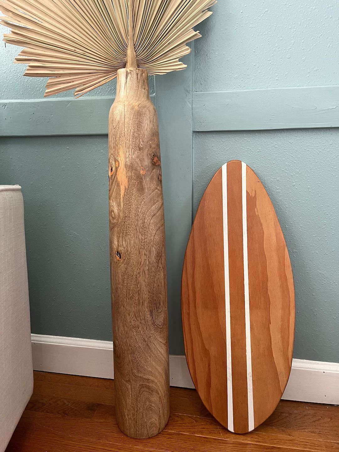 Toddler Wooden Surfboard / Mini Wooden Surfboard / the Big One / Surfer Boy Decor / Wooden Surfbo... | Etsy (US)