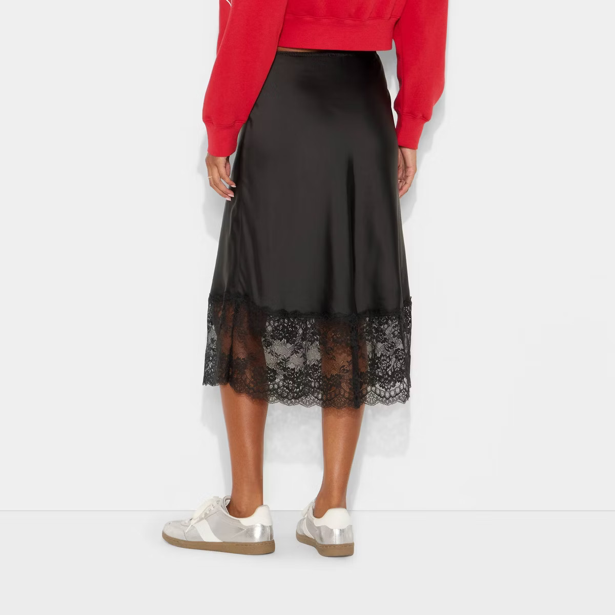 Women's Lingerie Slip Midi Skirt - Wild Fable™ | Target