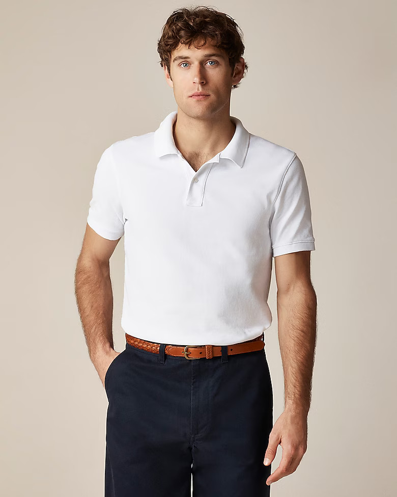 Classic piqué polo shirt | J. Crew US