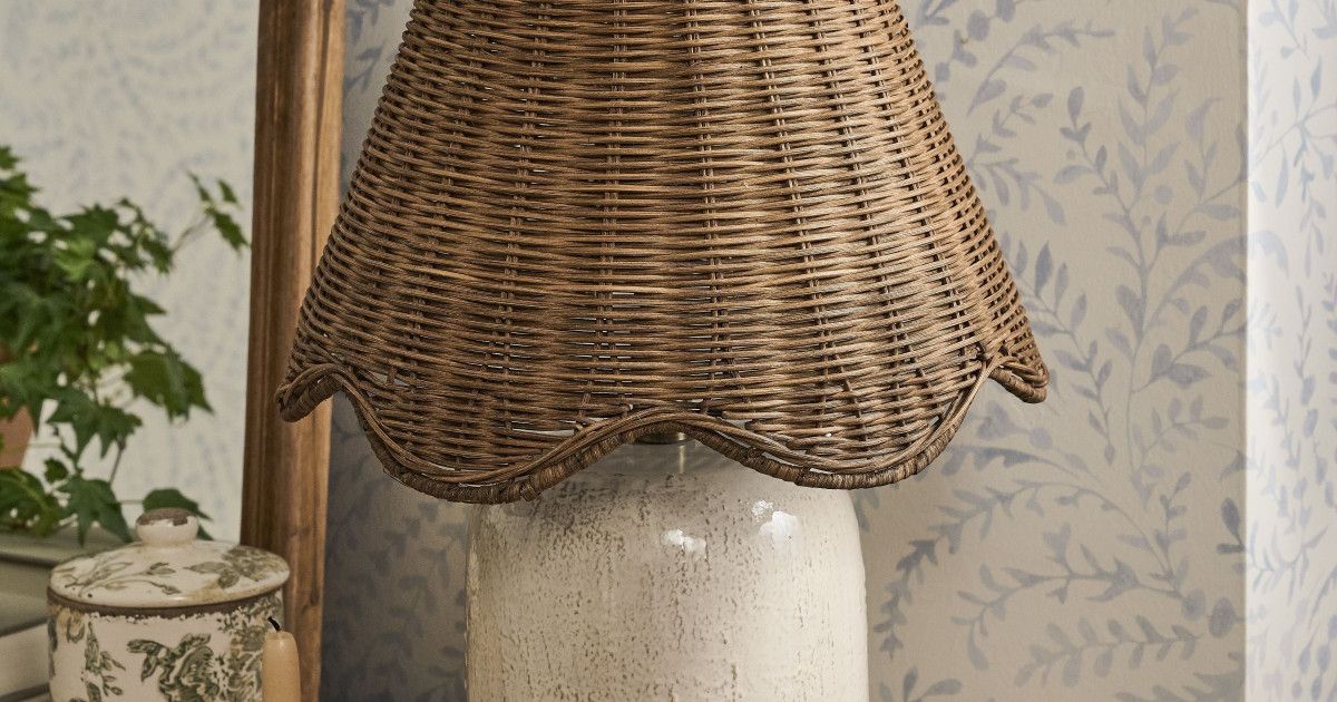 Farrah Table Lamp - Textured Cream | Magnolia