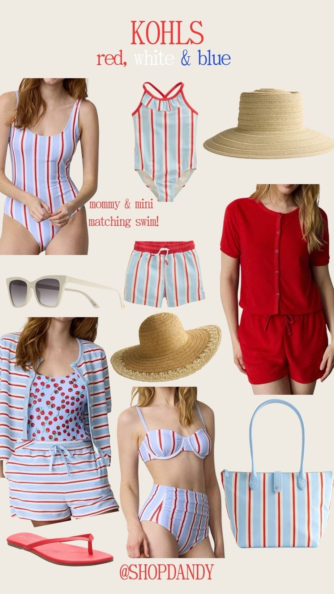 Kohls has the cutest red, white and blue swim and terry cloth coverup sets! Plus some mommy & mini matching moments! 

#LTKootd #LTKSeasonal #LTKmomlife