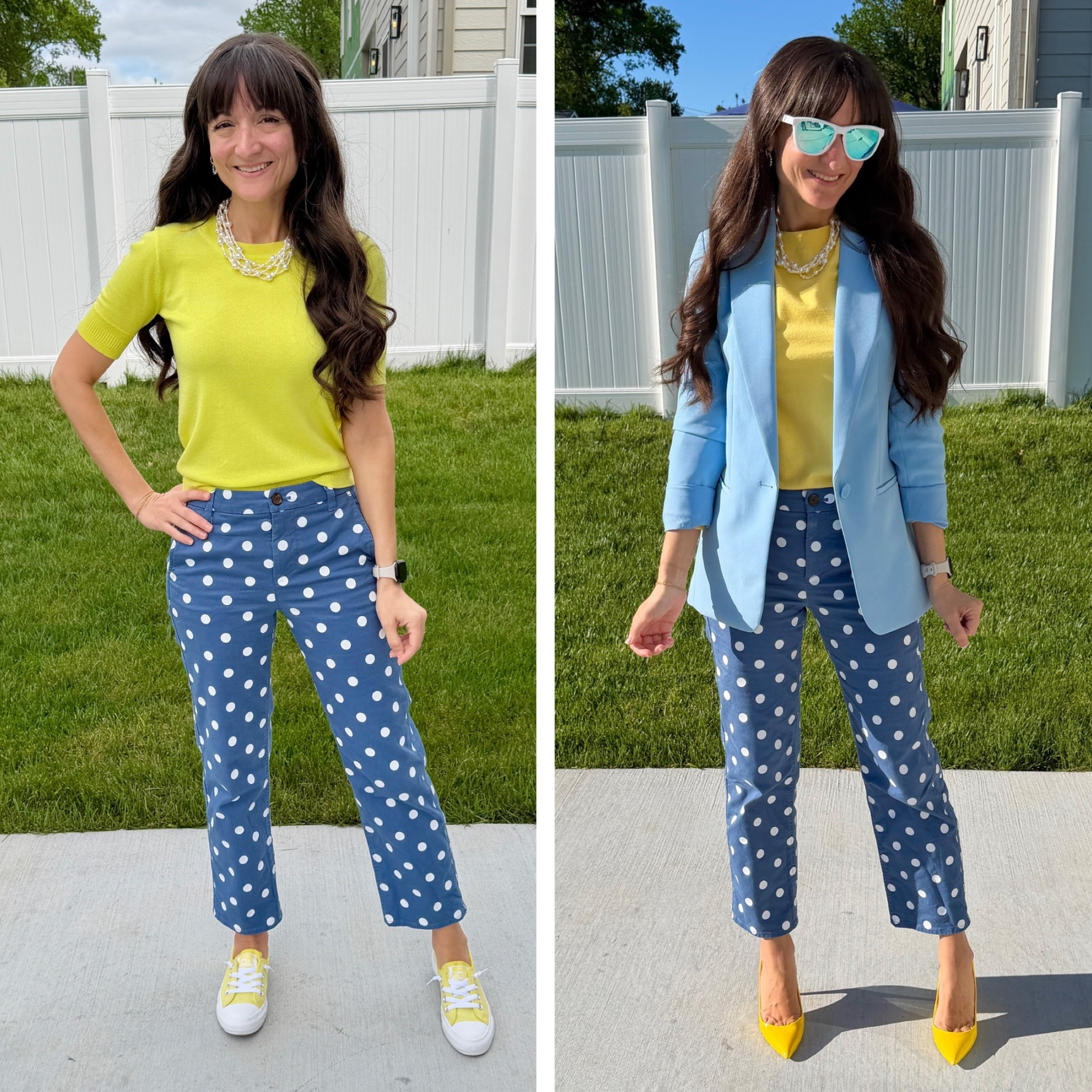 Pants run true to size in regular length. In petite length I would size up. I am wearing a petite size 2  

#LTKootd #LTKPetite #LTKSaleAlert