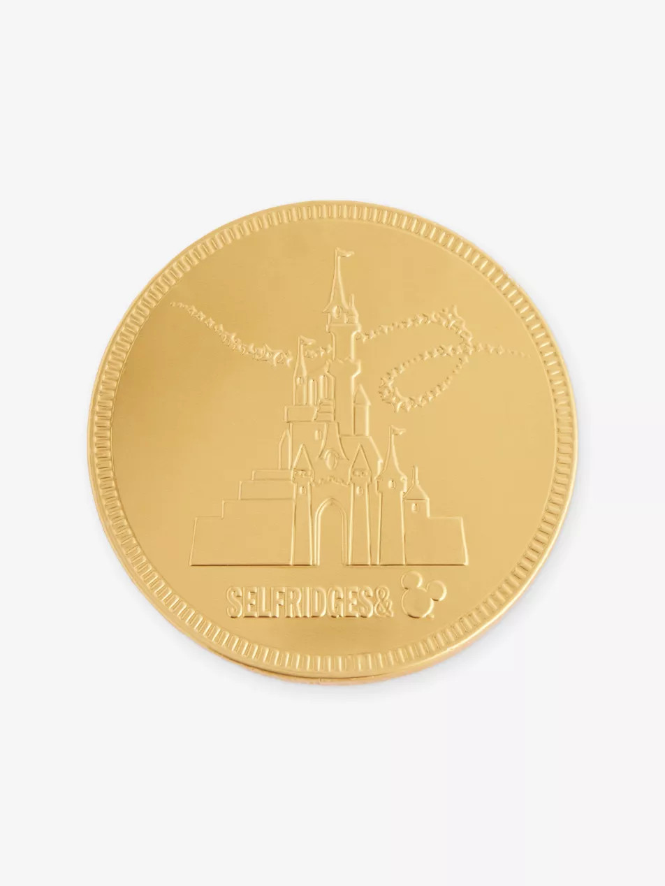 Disney Castle Milk Chocolate Coin 90g | Selfridges