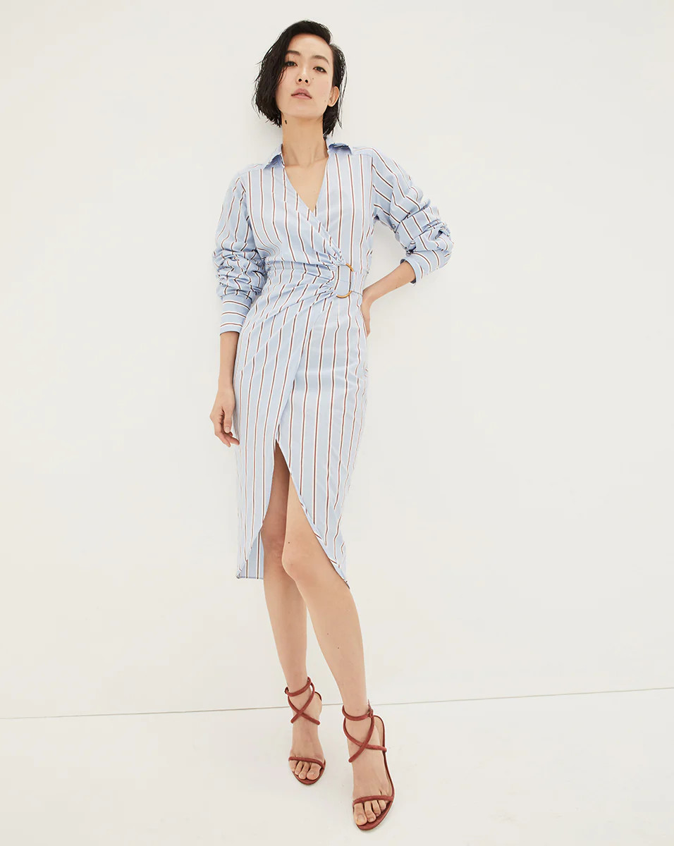 Afton Wrap Dress | Veronica Beard