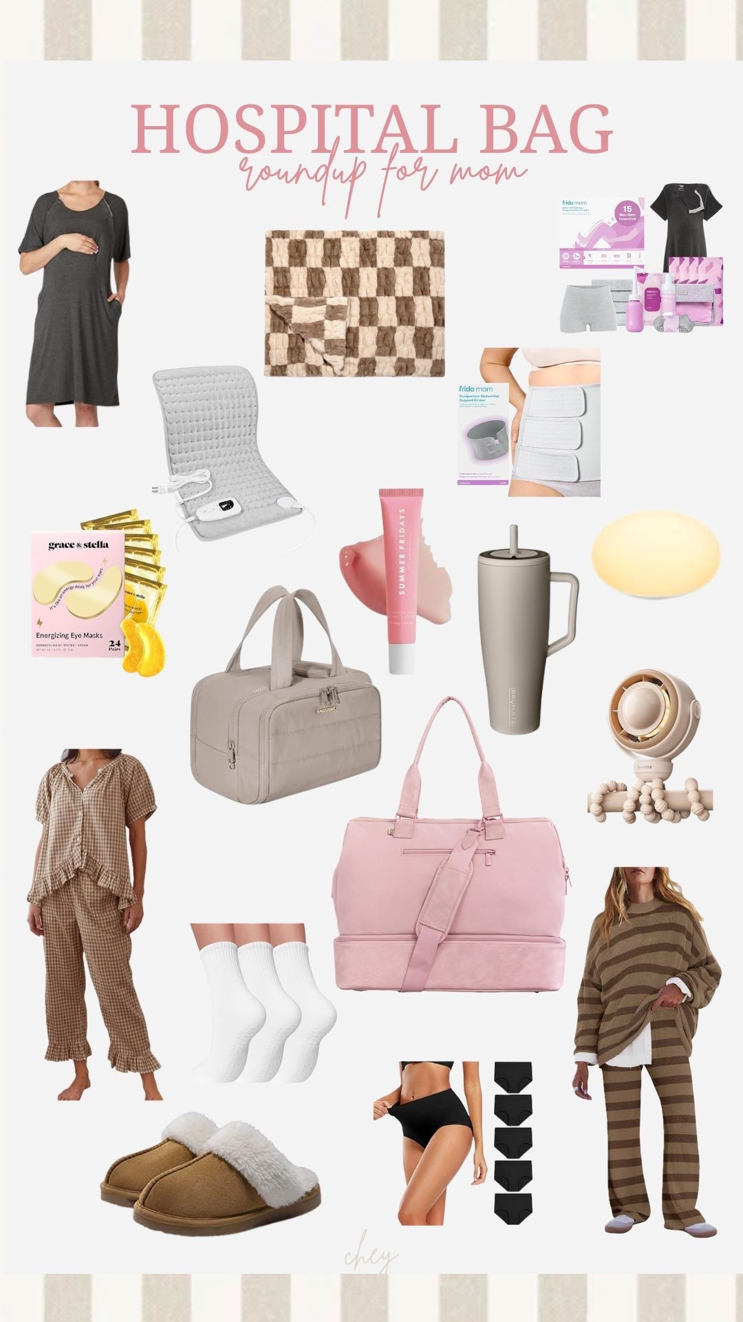 Everything I’m packing in my hospital bag as a third time mom! 

#LTKBump #LTKBaby #LTKItBag