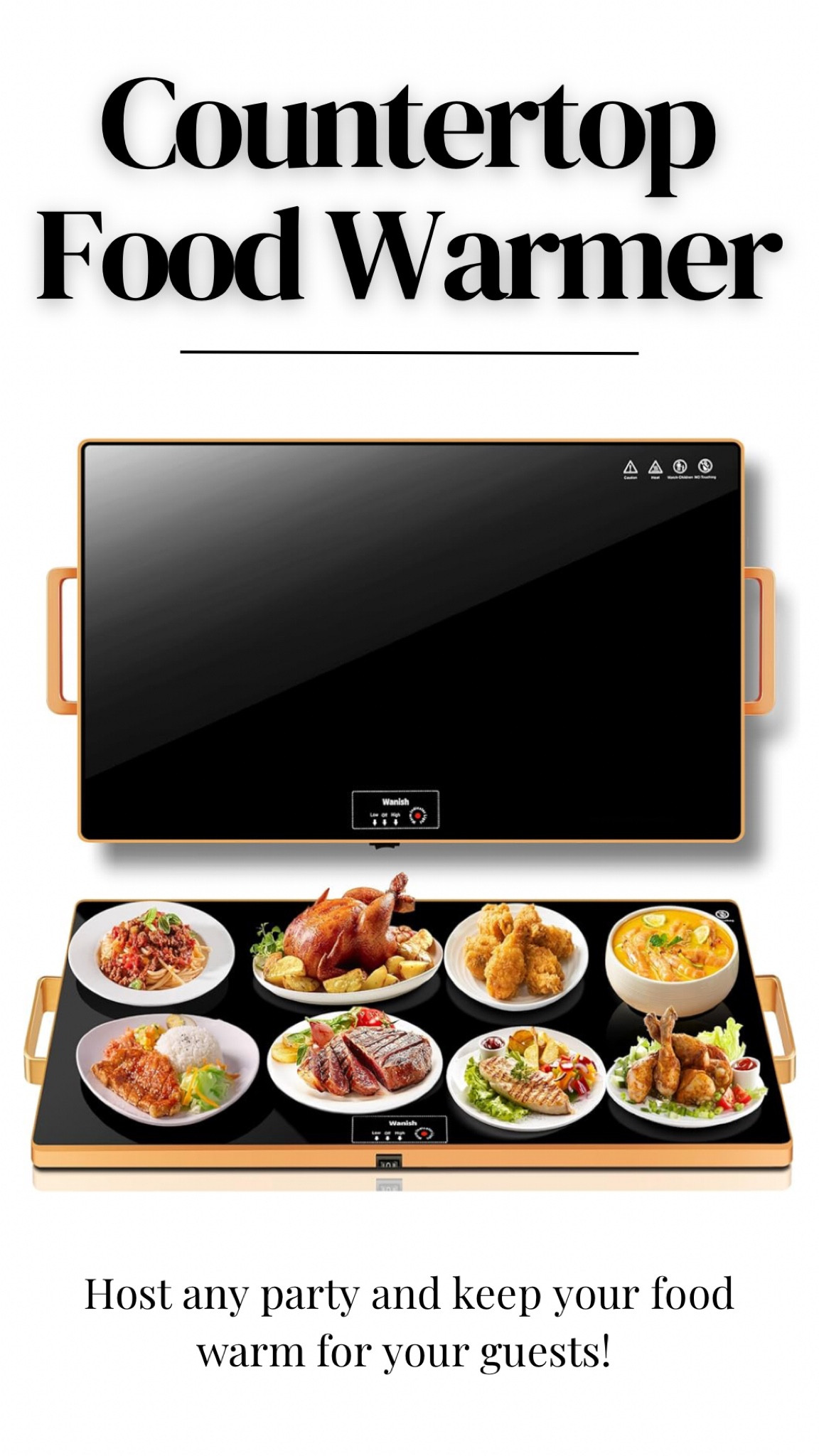 Keep your party food warm with this counter top food warming tray!

#LTKfamily #LTKhome #LTKparties