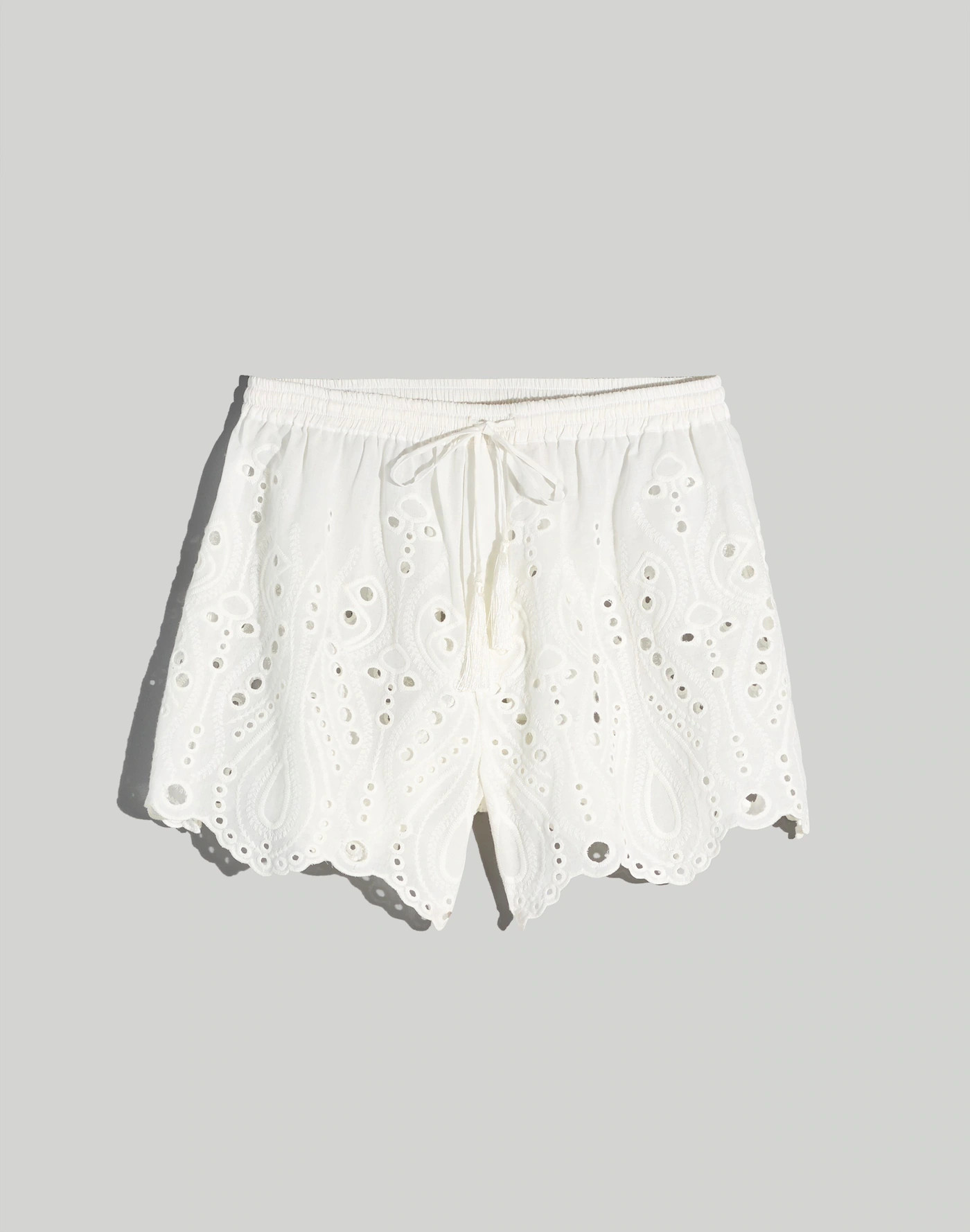 Natalie Martin Embroidered Jasper Cover-Up Short | Madewell