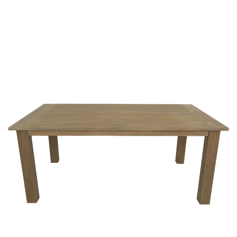 Vienna Teak Outdoor Dining Table | Wayfair North America