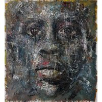 Signed Portrait Oil Painting Black African Man Art By Shai Yossef | 33.4x37.4 | Etsy (US)