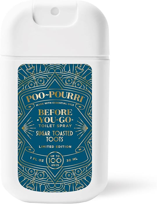 Poo-Pouri Before-You-Go Holiday Pocket Sprayer, Sugar Toasted Toots, 1 Fl Oz - Frosted Vanilla, C... | Amazon (US)