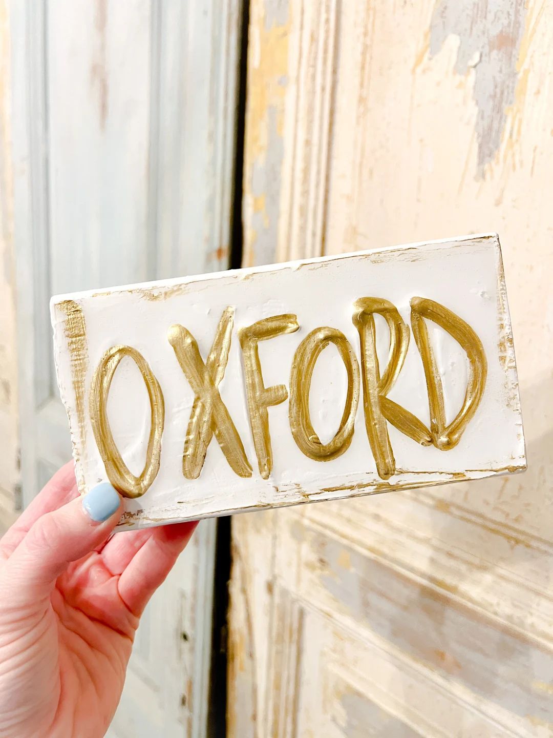 Personalized Hand Painted Gift Oxford Mississippi SEC - Etsy | Etsy (US)