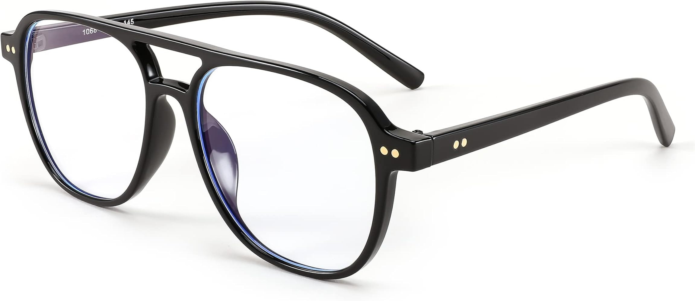 FEISEDY Lightweight Pilot Glasses Frame Blue Light Blocking Glasses Women Men Oversized Square Co... | Amazon (US)