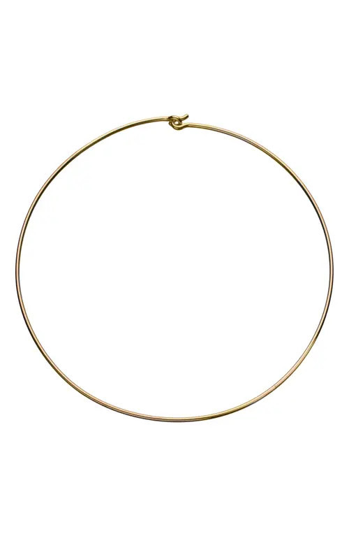 Jennifer Zeuner Tilda Choker Necklace in 14K Yellow Gold Plated Silver at Nordstrom | Nordstrom