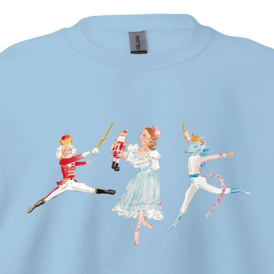 PRE-ORDER Classic Nutcracker Sweatshirt (Multiple Colors Available) — Simply Jessica Marie | Simply Jessica Marie