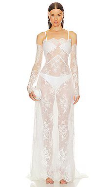 NBD Xyla Gown in White from Revolve.com | Revolve Clothing (Global)