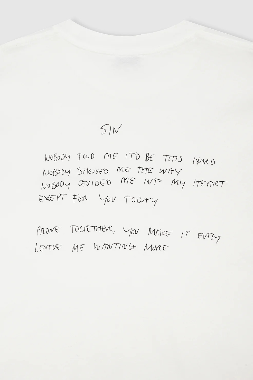 Walker Tee Lyrics | Anine Bing