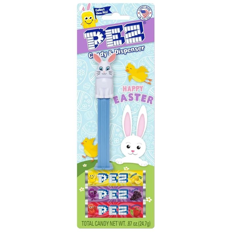 PEZ Easter Dispenser Plus 3 Candy Refills, 1 Count,  0.87 oz | Walmart (US)