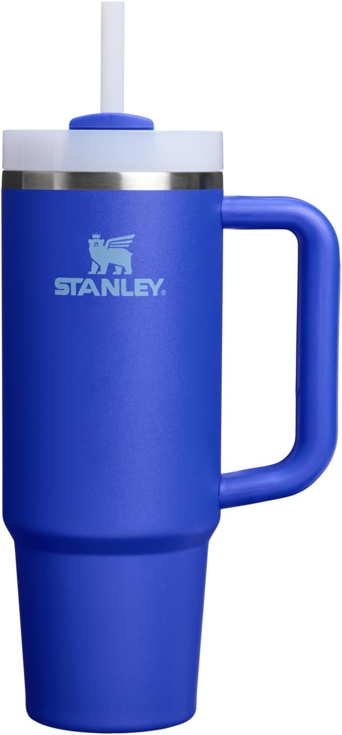 STANLEY Quencher H2.0 Flow State Tumbler, 30 oz, Cobalt | Handle and Straw | 3-Position Lid | Cup... | Amazon (US)