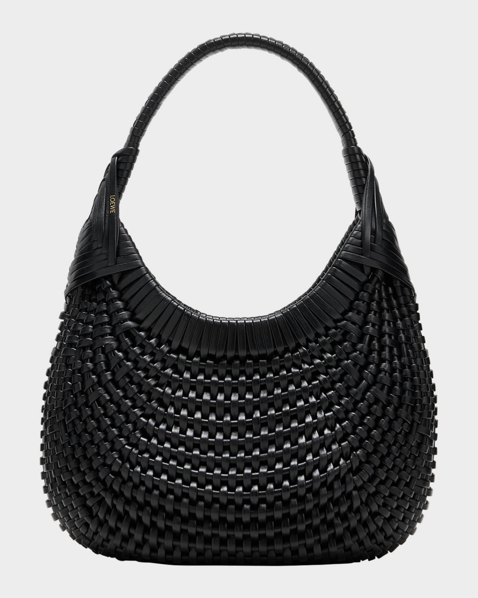Diamond Woven Hobo Bag in Calf Leather | Neiman Marcus