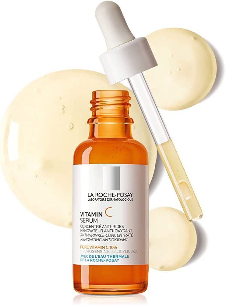 La Roche-Posay Pure Vitamin C Face Serum with Hyaluronic Acid & Salicylic Acid, Anti Aging Face S... | Amazon (US)