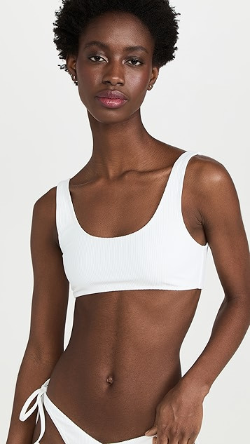 Connor Ribbed Bikini Top | Shopbop