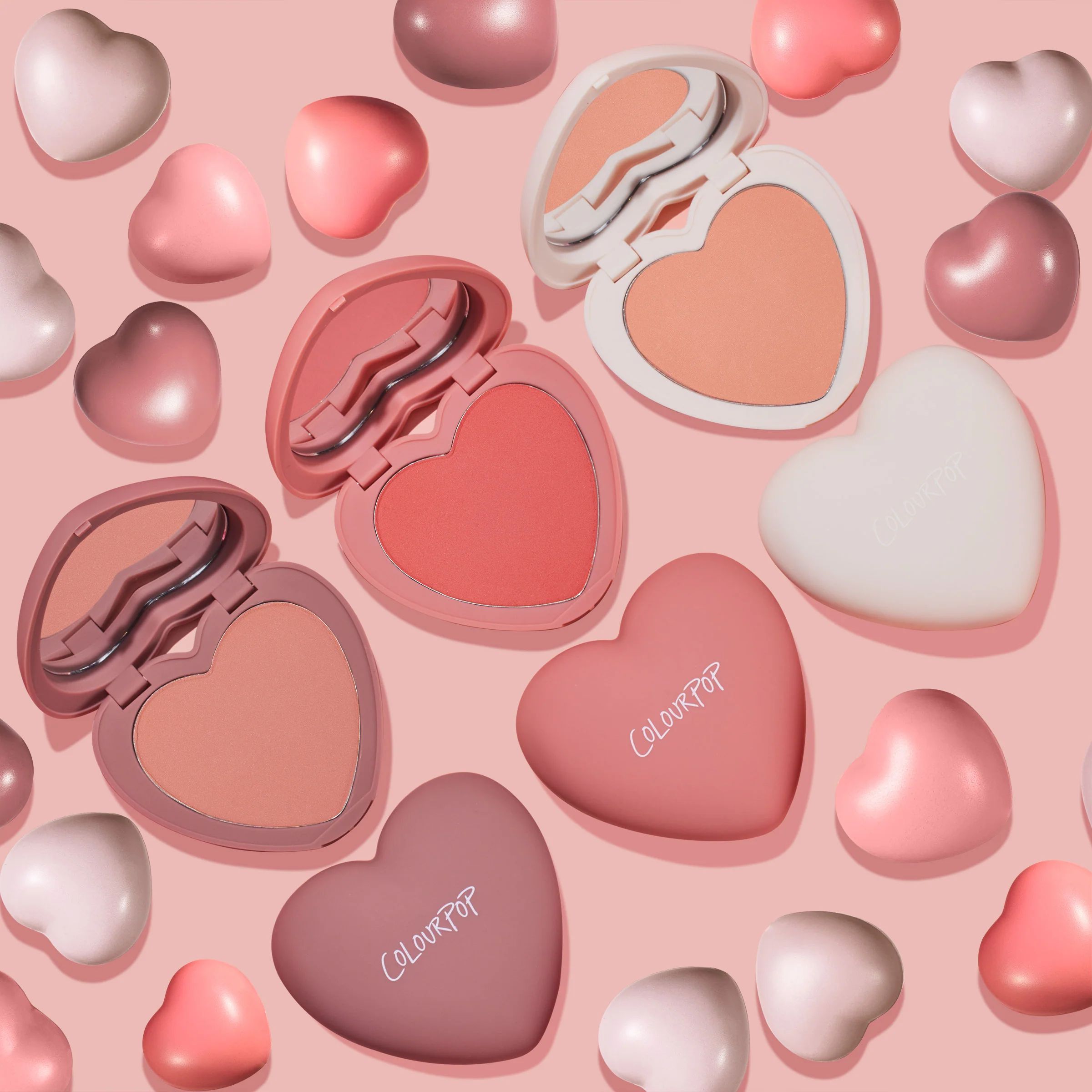 Best Date Ever Heart Compared Pressed Powder Blush Set | Colourpop